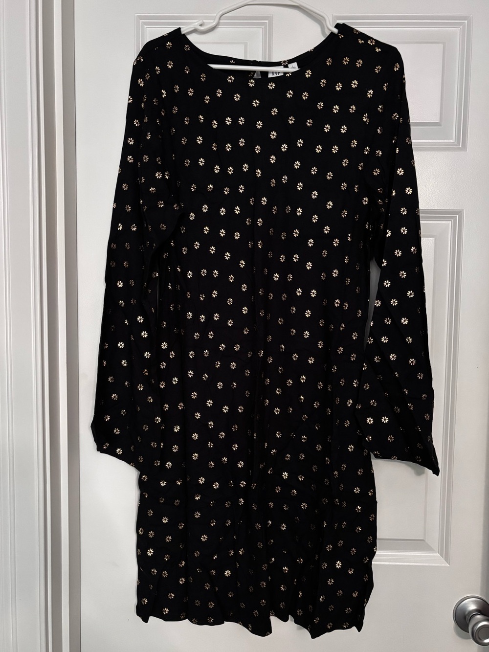 GAP Satin Boatneck Mini Dress